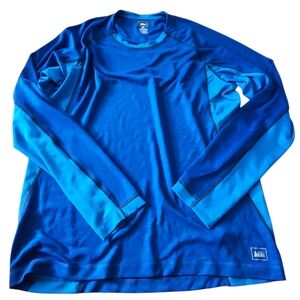 REI Blue Long Sleeve Basr Layer Shirt. Sz. M